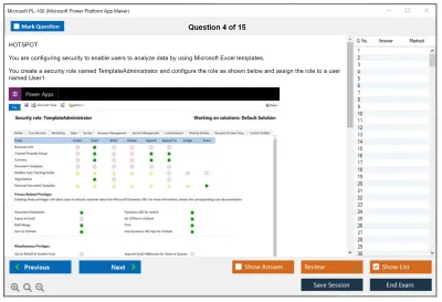 Microsoft PL-100 Microsoft Power Platform App Maker Practice test exam simulator test engine exam Prep practice test questions answers Image 4