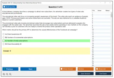 Facebook 200-101 Interconnecting Cisco Networking Devices Part 2 Practice test exam simulator test engine exam Prep practice test questions answers Image 5