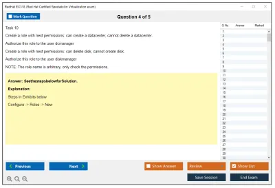 RedHat EX318 Red Hat Certified Specialist in Virtualization exam(RH318) Practice test exam simulator test engine exam Prep practice test questions answers Image 4