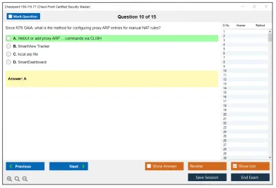 Checkpoint 156-115.77 Check Point Certified Security Master Practice test exam simulator test engine exam Prep practice test questions answers Image 10