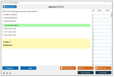 Exin ITIL-F ITIL® Foundation Practice test exam simulator test engine exam Prep practice test questions answers Image 9