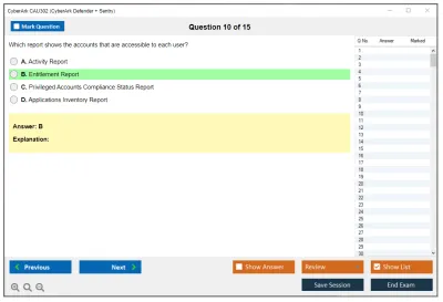 CyberArk CAU302 CyberArk Defender + Sentry Practice test exam simulator test engine exam Prep practice test questions answers Image 10