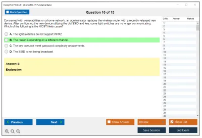 CompTIA FC0-U61 CompTIA IT Fundamentals+ Certification Exam Practice test exam simulator test engine exam Prep practice test questions answers Image 10