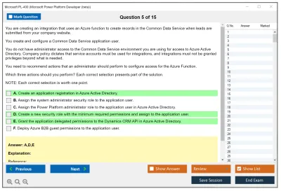 Microsoft PL-400 Microsoft Power Platform Developer Practice test exam simulator test engine exam Prep practice test questions answers Image 5