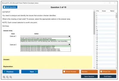 Microsoft PL-400 Microsoft Power Platform Developer Practice test exam simulator test engine exam Prep practice test questions answers Image 3