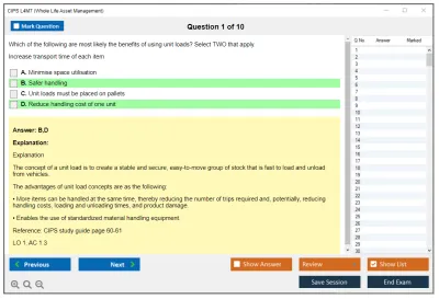 CIPS L4M7 Whole Life Asset Management Practice test exam simulator test engine exam Prep practice test questions answers Image 1
