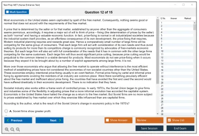 Test Prep NET Nurse Entrance Test Practice test exam simulator test engine exam Prep practice test questions answers Image 12