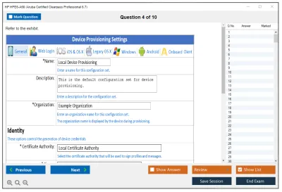 HP HPE6-A68 Aruba Certified ClearPass Professional (ACCP) 6.7 Practice test exam simulator test engine exam Prep practice test questions answers Image 4