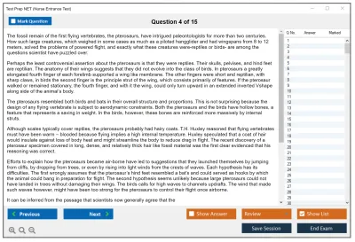 Test Prep NET Nurse Entrance Test Practice test exam simulator test engine exam Prep practice test questions answers Image 4