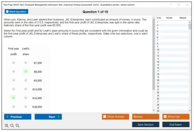 Test Prep GMAT-Test Graduate Management Admission Test (2022) Practice test exam simulator test engine exam Prep practice test questions answers Image 1