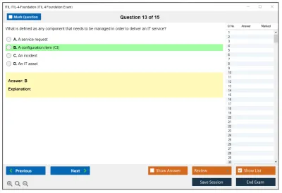 ITIL ITIL-4-Foundation ITIL 4 Foundation Exam Practice test exam simulator test engine exam Prep practice test questions answers Image 13
