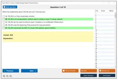 Cisco 352-011 Cisco Certified Design Expert Practical Exam Practice test exam simulator test engine exam Prep practice test questions answers Image 3