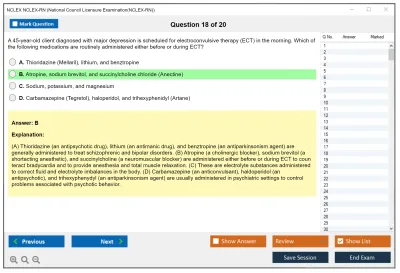 NCLEX NCLEX-RN National Council Licensure Examination(NCLEX-RN) Practice test exam simulator test engine exam Prep practice test questions answers Image 18