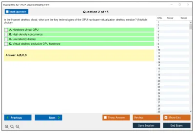 Huawei H13-527 HCIP-Cloud Computing V4.0 Practice test exam simulator test engine exam Prep practice test questions answers Image 2