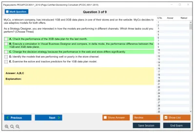 Pegasystems PEGAPCDC80V1_2019 Pega Certified Decisioning Consultant (PCDC) 80V1 2019 Practice test exam simulator test engine exam Prep practice test questions answers Image 3