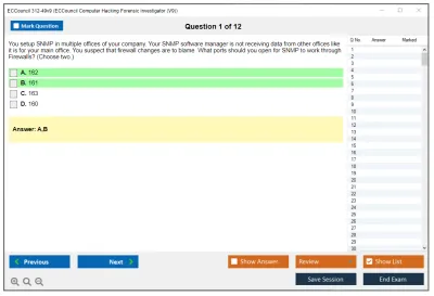 ECCouncil 312-49v9 Computer Hacking Forensic Investigator (v9) Practice test exam simulator test engine exam Prep practice test questions answers Image 1