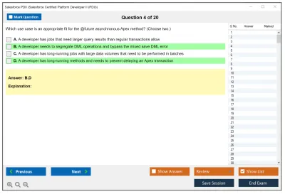 Salesforce PDII Salesforce Certified Platform Developer II Practice test exam simulator test engine exam Prep practice test questions answers Image 4