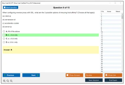 Blue Coat BCCPP Blue Coat Certified Proxy Professional, V4.2 Practice test exam simulator test engine exam Prep practice test questions answers Image 9
