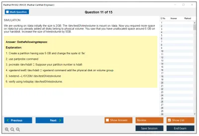 RedHat RH302 RHCE (Redhat Certified Engineer) Practice test exam simulator test engine exam Prep practice test questions answers Image 11