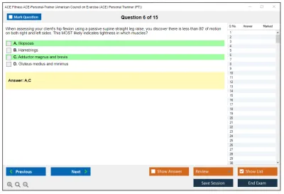 ACE Fitness ACE-Personal-Trainer ACE Personal Trainer Certification Exam Practice test exam simulator test engine exam Prep practice test questions answers Image 6