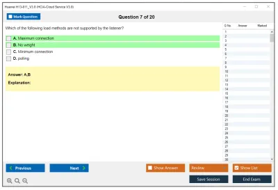 Huawei H13-811_V3.0 HCIA-Cloud Service V3.0 Practice test exam simulator test engine exam Prep practice test questions answers Image 7