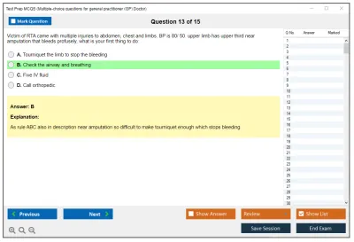 Test Prep MCQS Multiple-choice questions for general practitioner (GP) Doctor Practice test exam simulator test engine exam Prep practice test questions answers Image 13