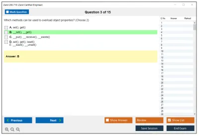 Zend 200-710 Zend Certified Engineer Practice test exam simulator test engine exam Prep practice test questions answers Image 3