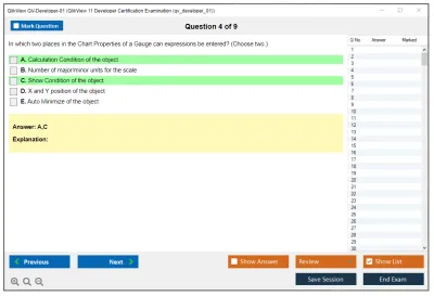 Qlik QV-Developer-01 QlikView 11 Developer Certification Examination (qv_developer_01) Practice test exam simulator test engine exam Prep practice test questions answers Image 4