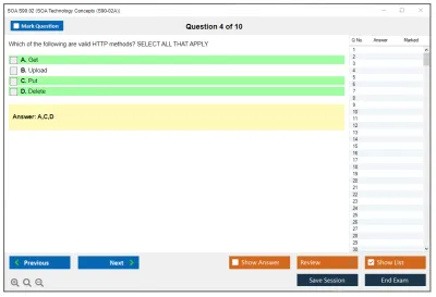 SOA S90.02 SOA Technology Concepts Practice test exam simulator test engine exam Prep practice test questions answers Image 4