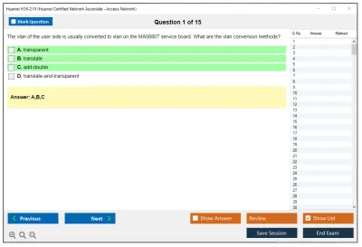 Huawei H35-210 Huawei Certified Network Associate - Access Network Practice test exam simulator test engine exam Prep practice test questions answers Image 1