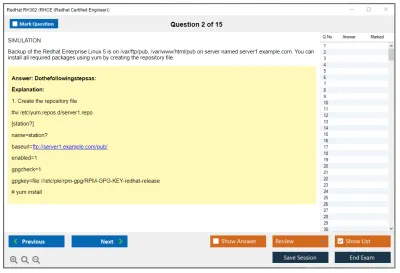 RedHat RH302 RHCE (Redhat Certified Engineer) Practice test exam simulator test engine exam Prep practice test questions answers Image 2