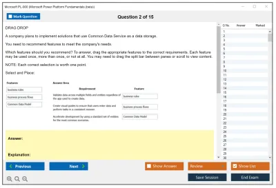 Microsoft PL-900 Microsoft Power Platform Fundamentals Practice test exam simulator test engine exam Prep practice test questions answers Image 2