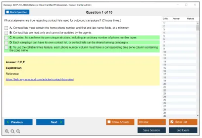 Genesys GCP-GC-ADM Genesys Cloud Certified Professional - Contact Center Administration Practice test exam simulator test engine exam Prep practice test questions answers Image 1