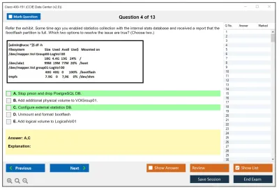 Cisco 400-151 CCIE Data Center (v2.0) Practice test exam simulator test engine exam Prep practice test questions answers Image 4