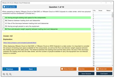 VMware 2V0-33.22 VMware Cloud Professional Practice test exam simulator test engine exam Prep practice test questions answers Image 1