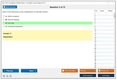 iSQI CTFL_Foundation ISTQB Certified Tester Foundation Level Practice test exam simulator test engine exam Prep practice test questions answers Image 3