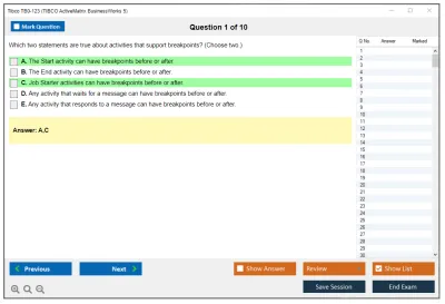 Tibco TB0-123 TIBCO ActiveMatrix BusinessWorks 5 Practice test exam simulator test engine exam Prep practice test questions answers Image 1
