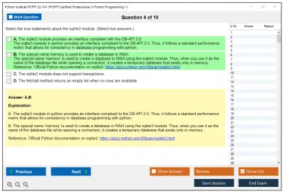 Python Institute PCPP-32-101 PCPP - Certified Professional in Python Programming 1 Practice test exam simulator test engine exam Prep practice test questions answers Image 4
