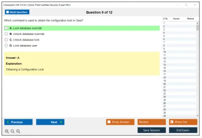 Checkpoint 156-315.81 Check Point Certified Security Expert R81.20 Practice test exam simulator test engine exam Prep practice test questions answers Image 9