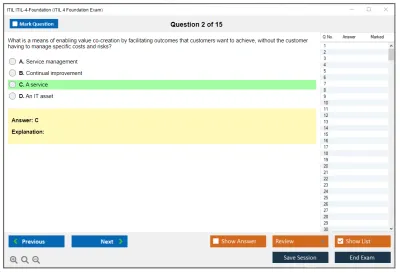 ITIL ITIL-4-Foundation ITIL 4 Foundation Exam Practice test exam simulator test engine exam Prep practice test questions answers Image 2