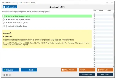 ISC2 SSCP Systems Security Certified Practitioner Practice test exam simulator test engine exam Prep practice test questions answers Image 2