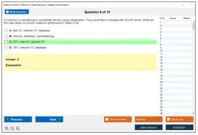 Alfresco ACSCA Alfresco Content Services Certified Administrator Practice test exam simulator test engine exam Prep practice test questions answers Image 8