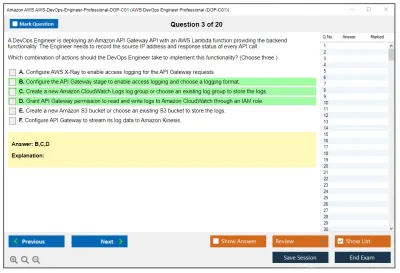 Amazon AWS AWS-DevOps-Engineer-Professional-DOP-C01 AWS DevOps Engineer Professional (DOP-C01) Practice test exam simulator test engine exam Prep practice test questions answers Image 3
