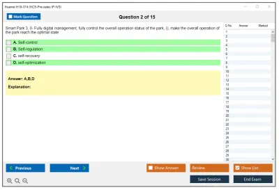 Huawei H19-374 HCS-Pre-sales IP-IVS Practice test exam simulator test engine exam Prep practice test questions answers Image 2