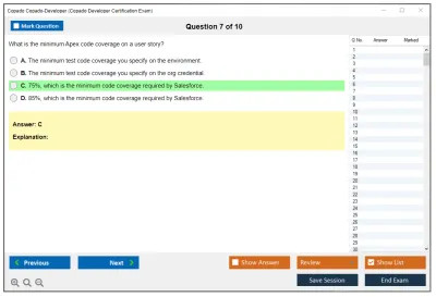 Copado Copado-Developer Copado Developer Certification Exam Practice test exam simulator test engine exam Prep practice test questions answers Image 7