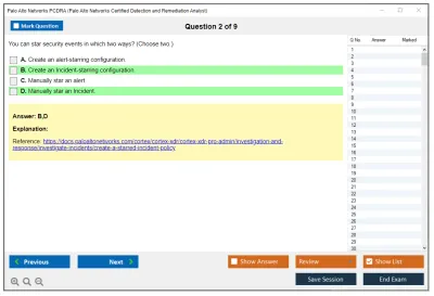 Palo Alto Networks PCDRA Palo Alto Networks Certified Detection and Remediation Analyst Practice test exam simulator test engine exam Prep practice test questions answers Image 2