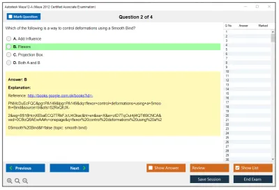 Autodesk Maya12-A Maya 2012 Certified Associate Examination Practice test exam simulator test engine exam Prep practice test questions answers Image 2