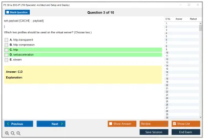F5 301a BIG-IP LTM Specialist: Architect Set-Up & Deploy Practice test exam simulator test engine exam Prep practice test questions answers Image 3
