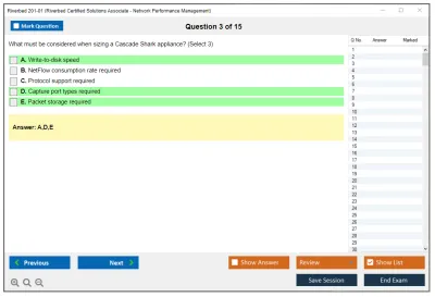 Riverbed 201-01 Riverbed Certified Solutions Associate - Network Performance Management Practice test exam simulator test engine exam Prep practice test questions answers Image 3