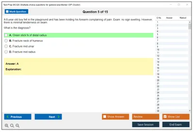 Test Prep MCQS Multiple-choice questions for general practitioner (GP) Doctor Practice test exam simulator test engine exam Prep practice test questions answers Image 5